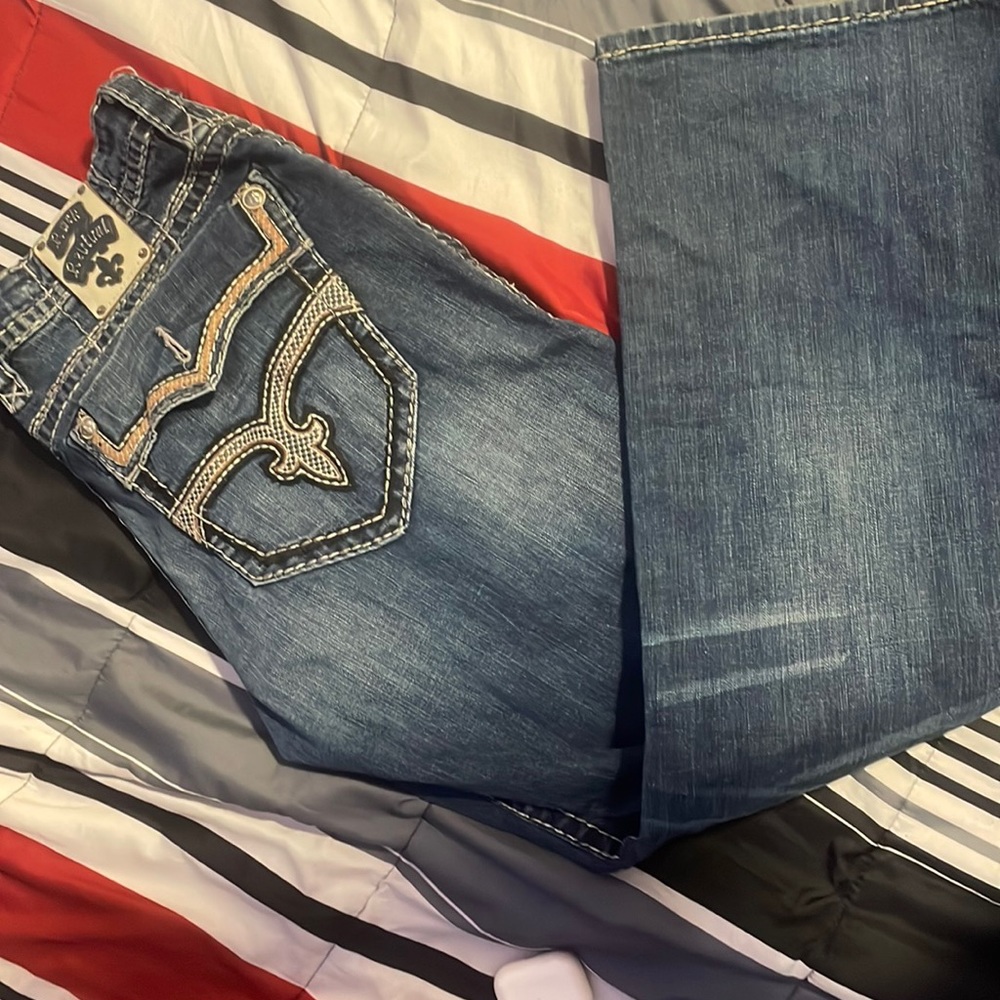 Rock revival jeans size 38 straight